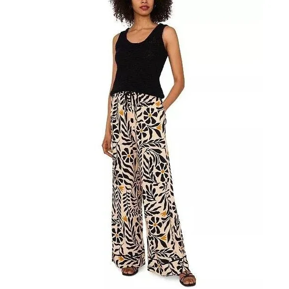 1.STATE Roll-Neck Tank Top Women's Black M NWT Cotton Blend Relaxed Fit - Picture 4 of 6